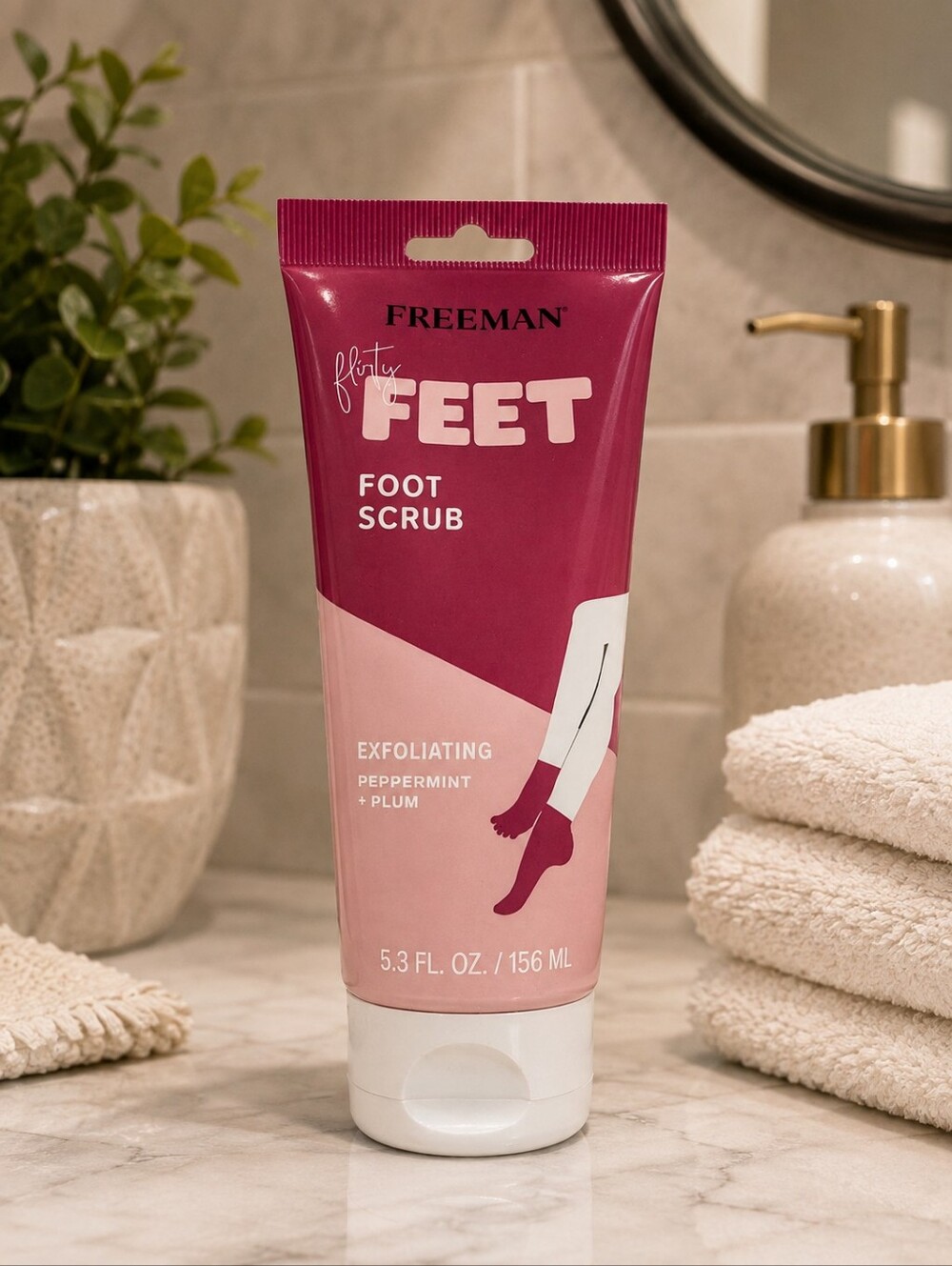FREEMAN FLIRTY FEET FOOT SCRUB